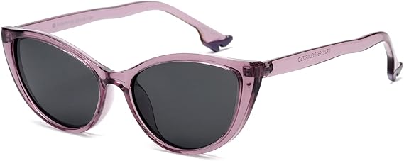 Polarized Cat Eye Sunglasses Womens Trendy 2026, Retro Narrow Cateye Sun Glasses UV Protection Small Shades VF2219
